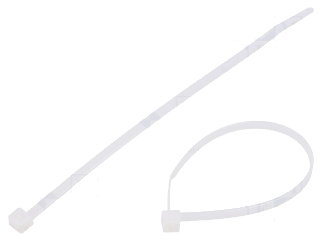 Kabelbinder; L: 150mm; W: 3,5mm; polyamide; 135N; natuurlijk; T30R Kabelbinder; L: 150mm; W: 3,5mm; polyamide; 135N; natuurlijk; T30R